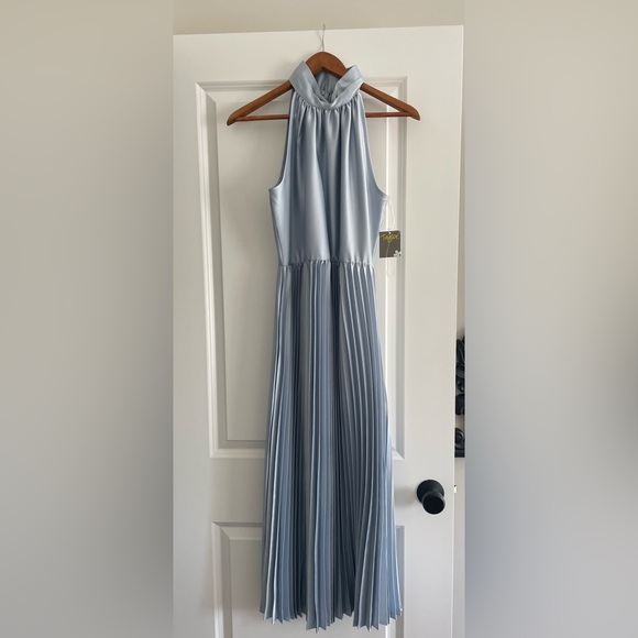 Taylor Women's Maxi Dress in Light Blue - Picture 1 of 5